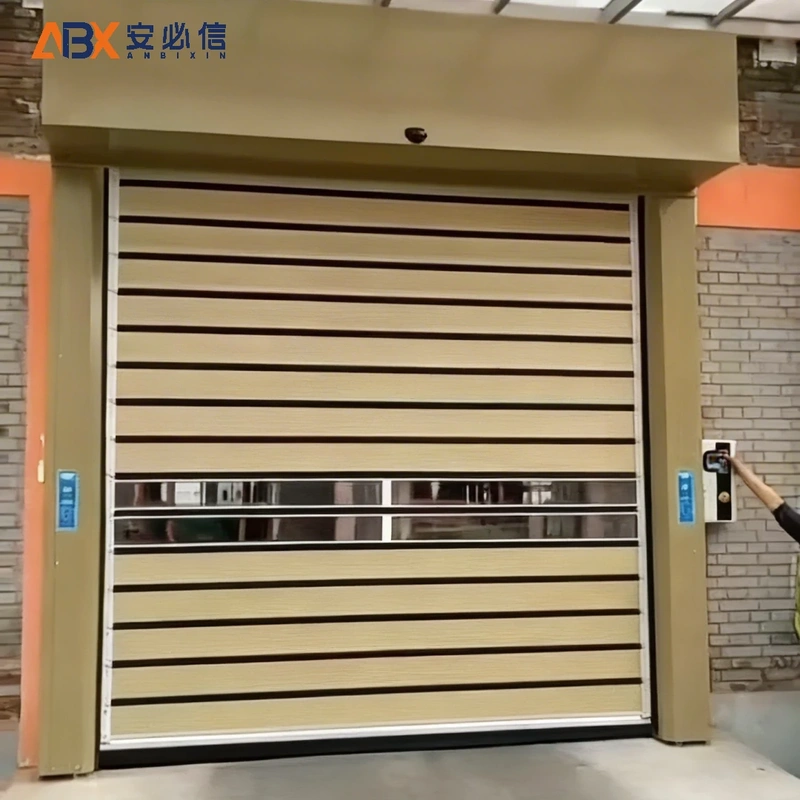 绍兴市软帘高速门